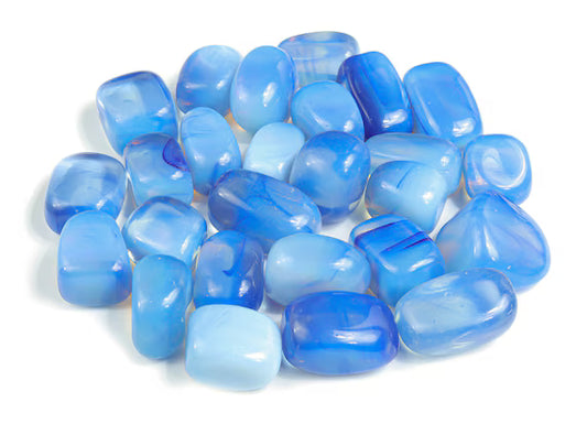 Blue Opalite Tumbled 20-35MM