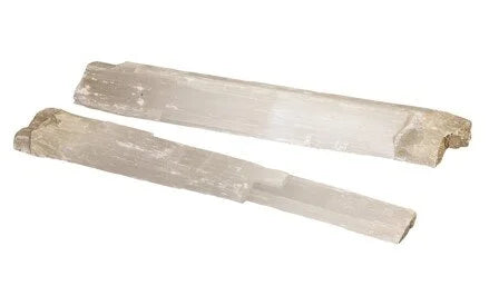 Selenite Sticks Natural 14-16" Morocco