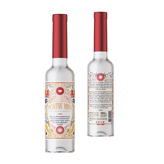 POSITIVE VIBES CLEANSING WATER (7.5 OZ)