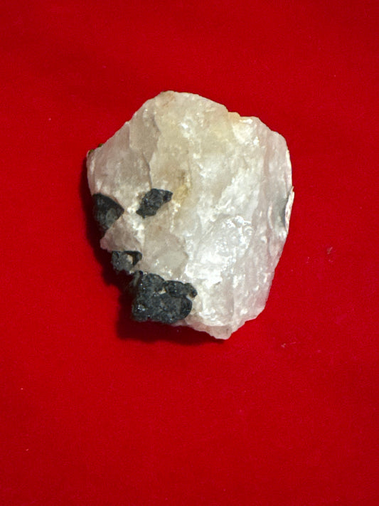 Quartz Rough with Black Tourmaline