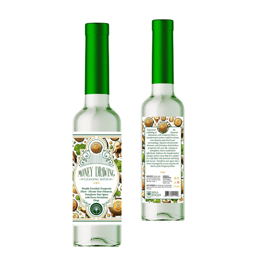 MONEY DRAWING CLEANSING WATER (7.5 OZ)