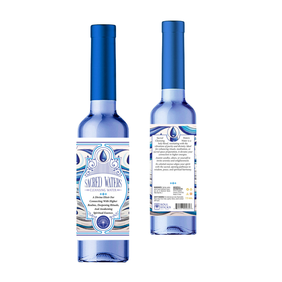 SACRED WATERS CLEANSING WATER (7.5 OZ)