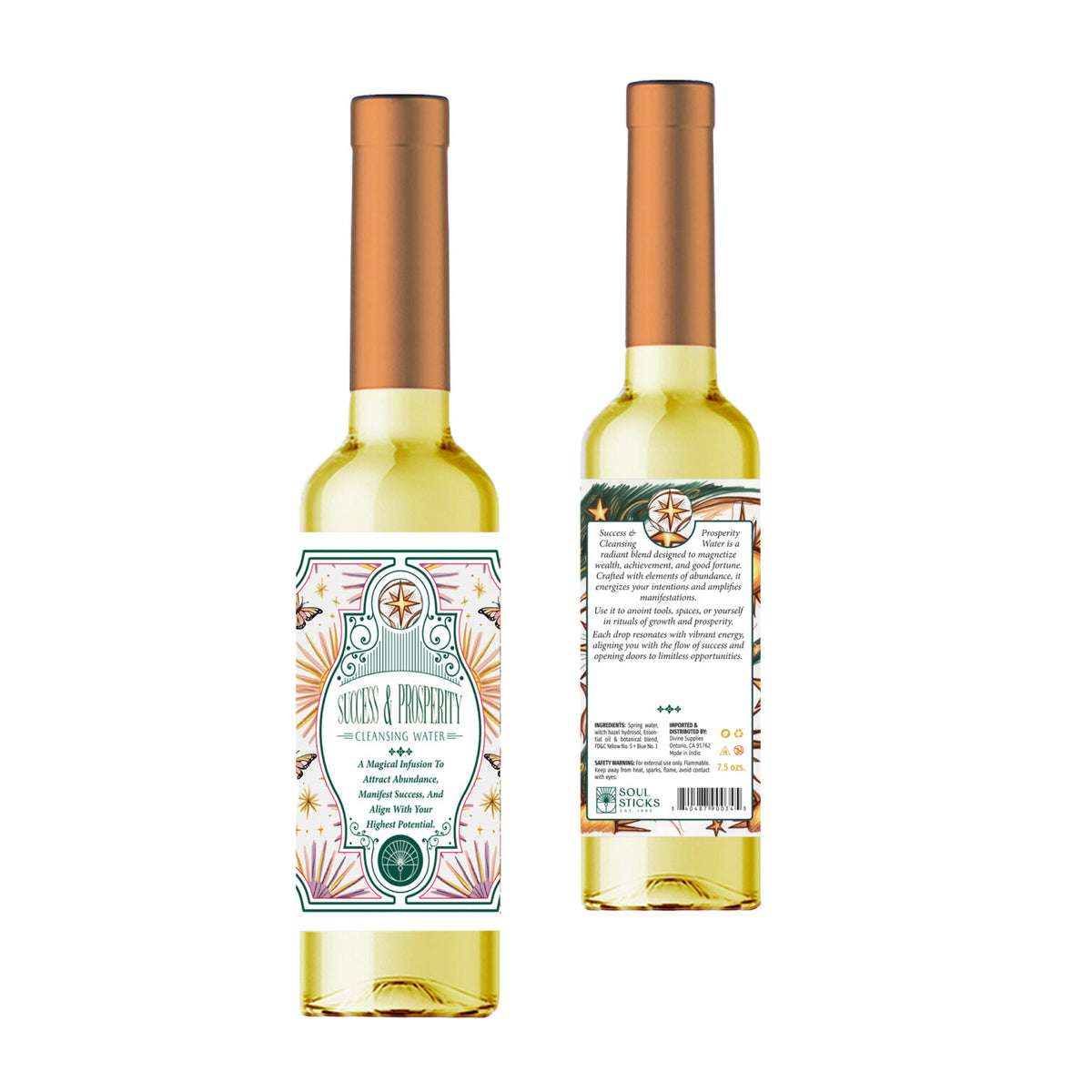 SUCCESS AND PROSPERITY CLEANSING WATER (7.5 OZ)