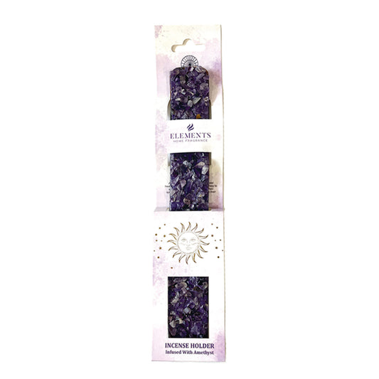 Amethyst Elements Incense Ash Catcher