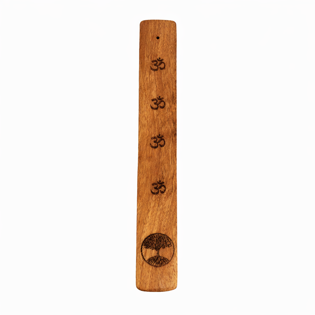 12″ Om Tree Incense Holder