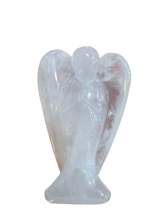 Clear Quartz Angel 3" Crystal Figurine
