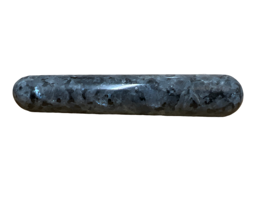 Larvikite (Black Labradorite) Crystal Massage Wand