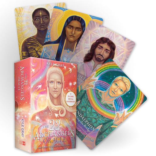 The 22 Archangels Oracle by Kyle Gray – a 44‑card deck to connect with specific archangels for guidance, purpose, and spiritual activation.
