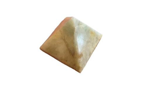 Aquamarine Pyramid 25-30 MM Crystal