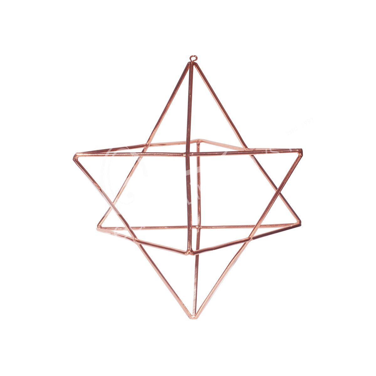Merkaba Copper Hanging 6"
