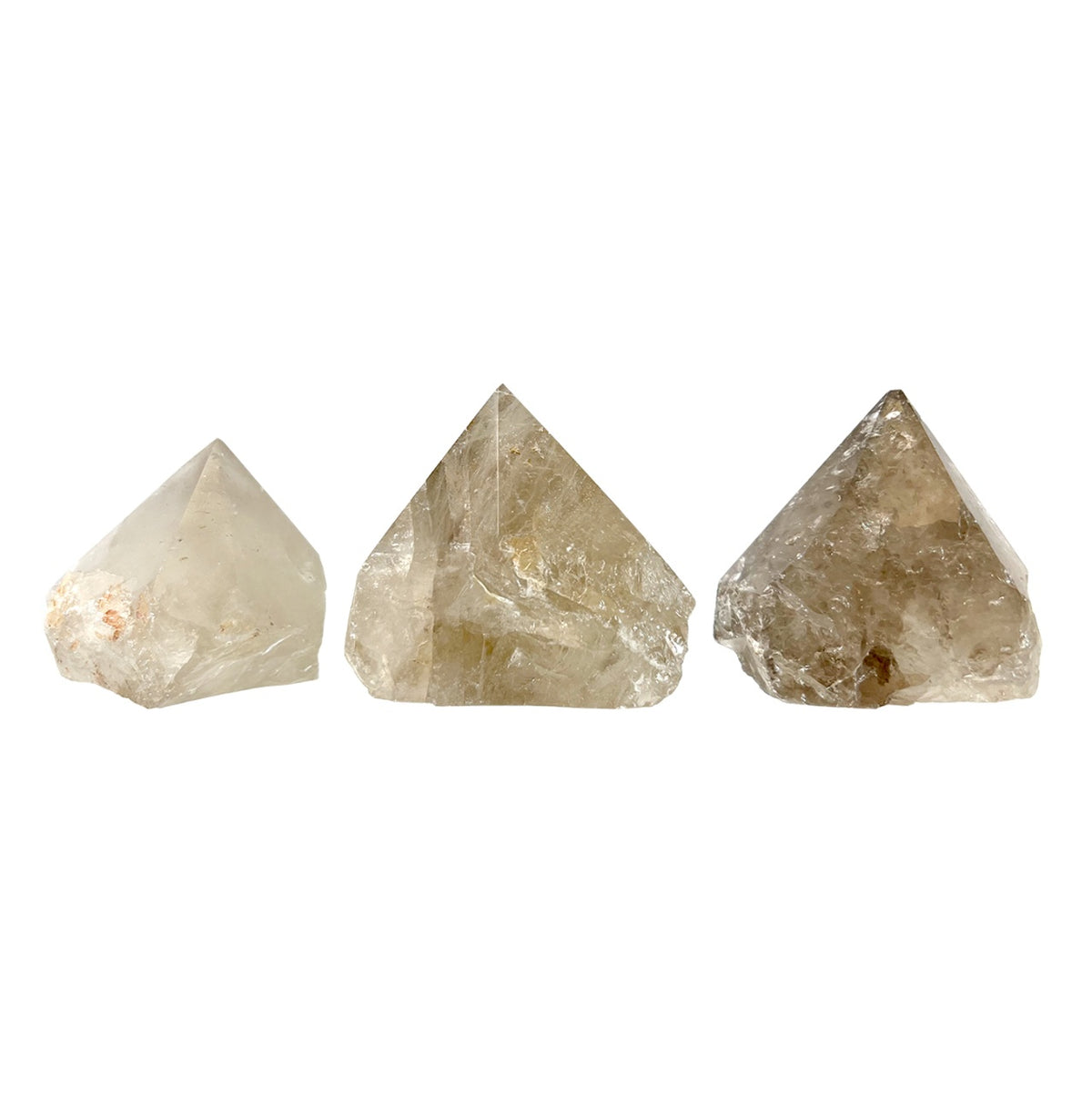 Natural Citrine Top Polished Cut Base Point - Brazil 2-3"