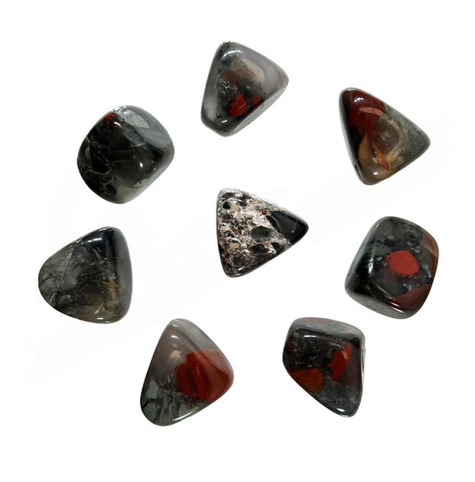Bloodstone African (Seftonite) Tumbled 20-35MM