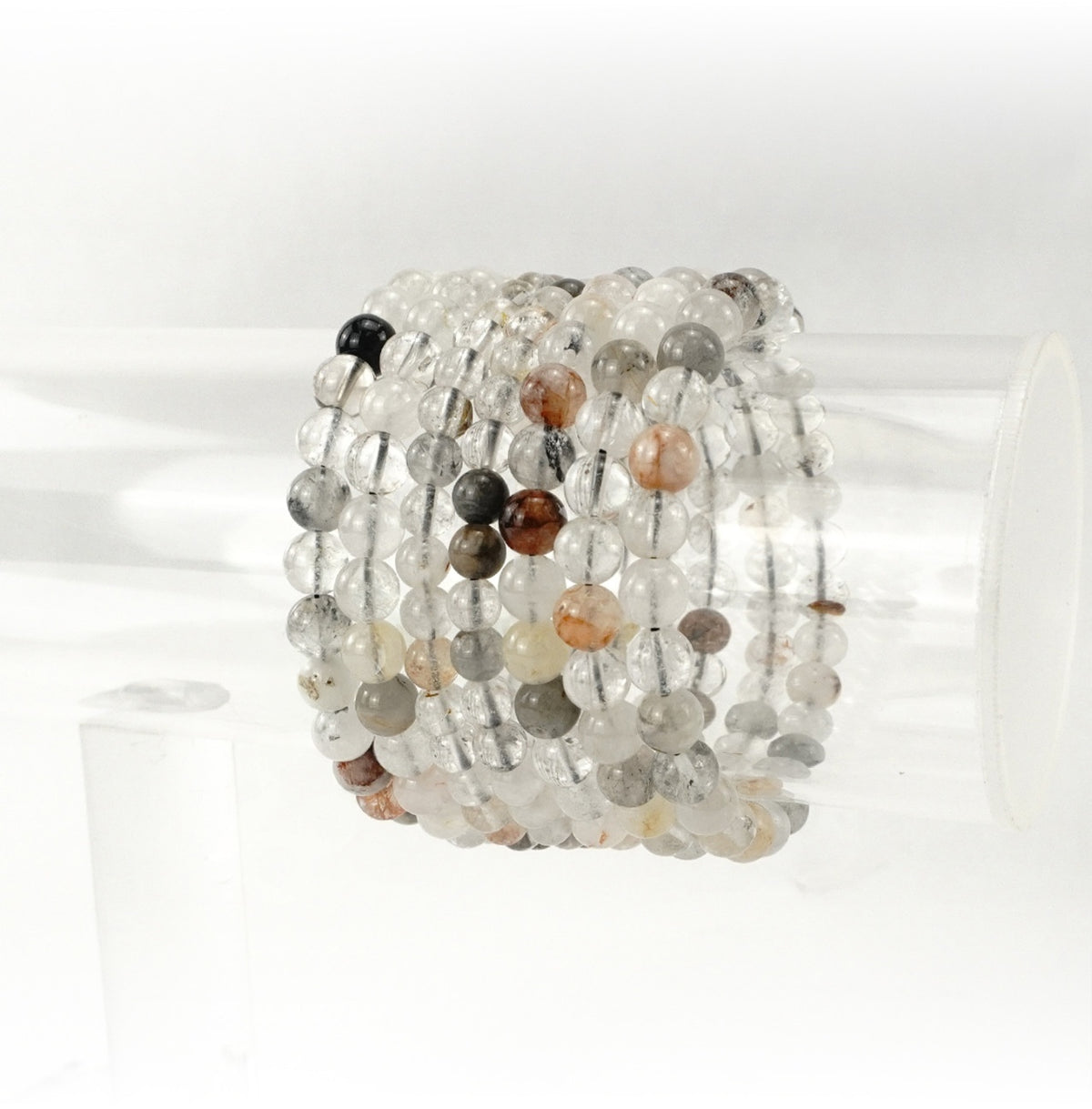 HERKIMER DIAMOND 5-6 MM 7.15-7.25″ - Bracelet