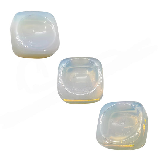 Opalite Sphere Stand Square 1"