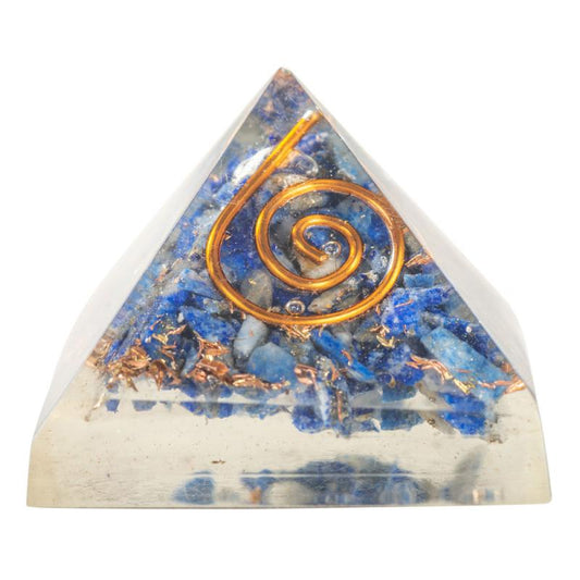 Lapis Lazuli Mini Orgone Pyramid 1"