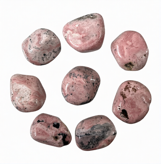 Rhodonite Pebble Tumbled 30-45 MM - Peru