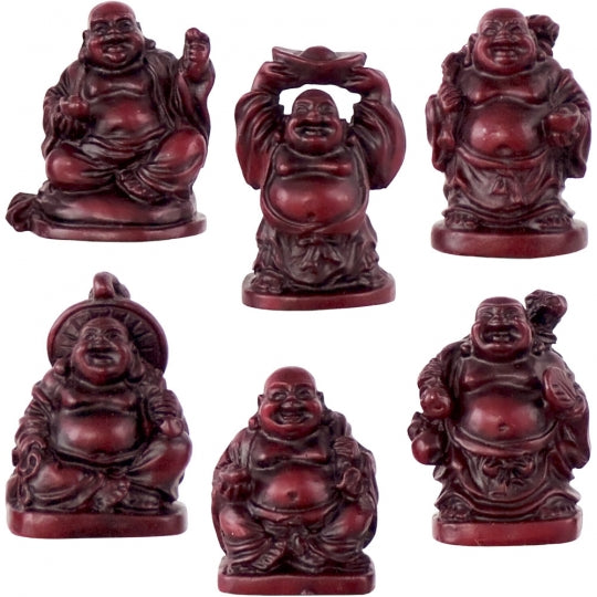 Buddha 1" Redstone Polyresin Statue