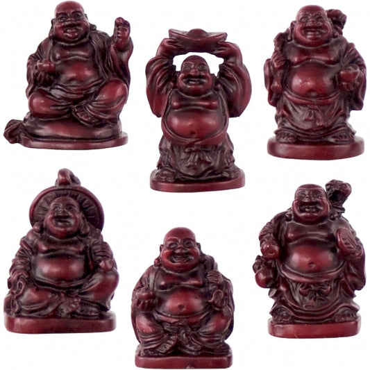 Buddha 1" Redstone Polyresin Statue