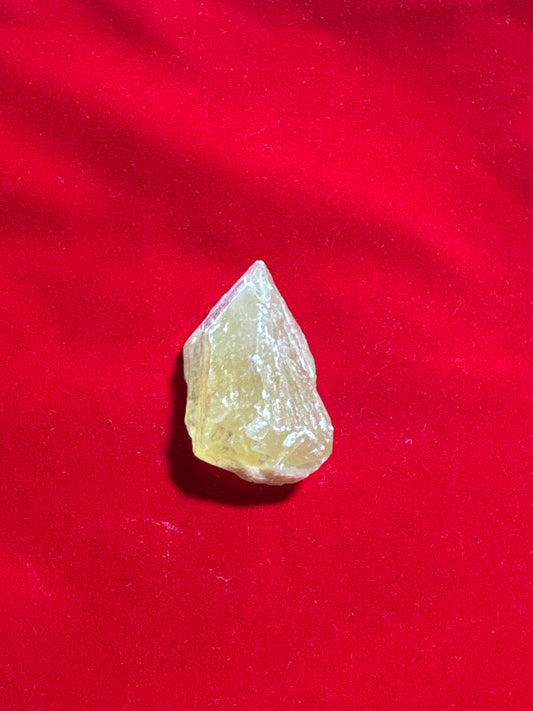 Green Calcite Crystal