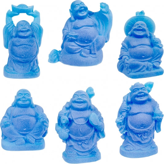 Buddha Blue Frosted Acrylic Feng Shui Figurines