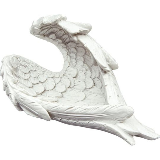 Angel Wings Polyresin Offering Bowl