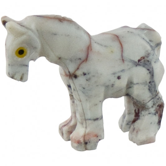 Horse Dolomite Spirit Animal 1.25-inch - Peru