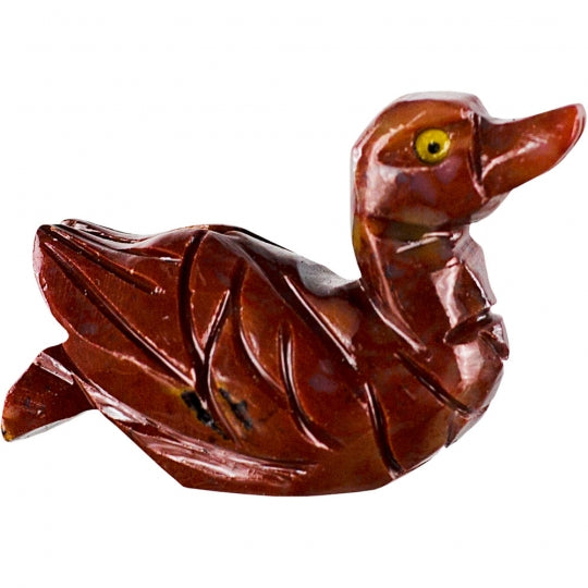 Duck Dolomite Spirit Animal 1.25-inch - Peru