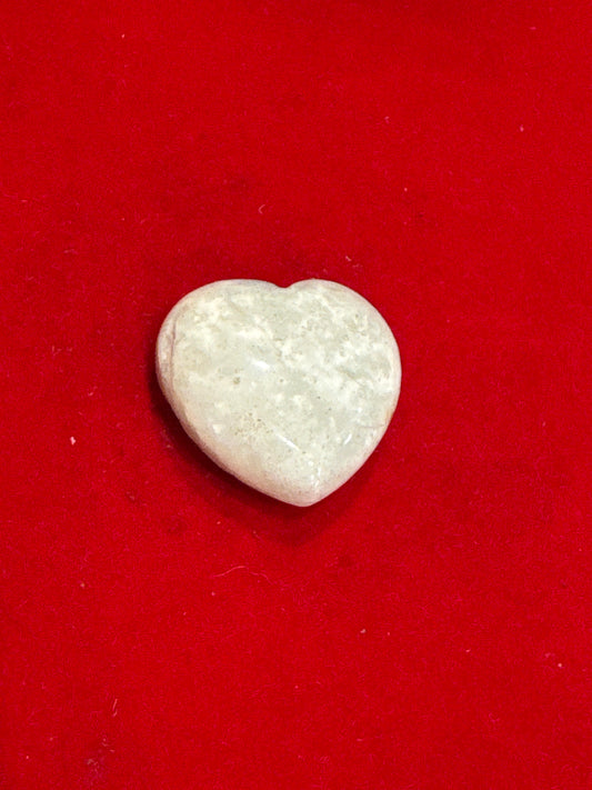 Amazonite Heart Shaped 30mm Crystal