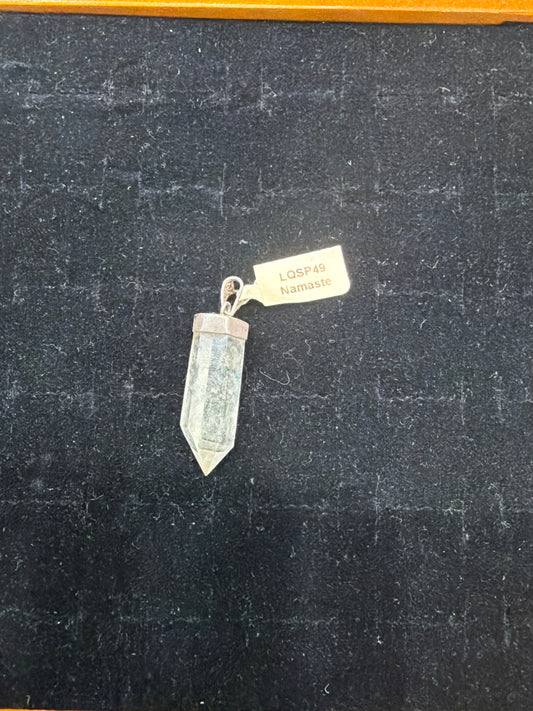 Lemon Quartz Sterling Silver Pendant