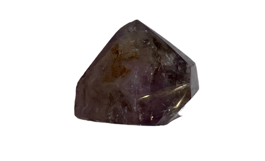 Natural Tumbled Amethyst Crystal with Display Card