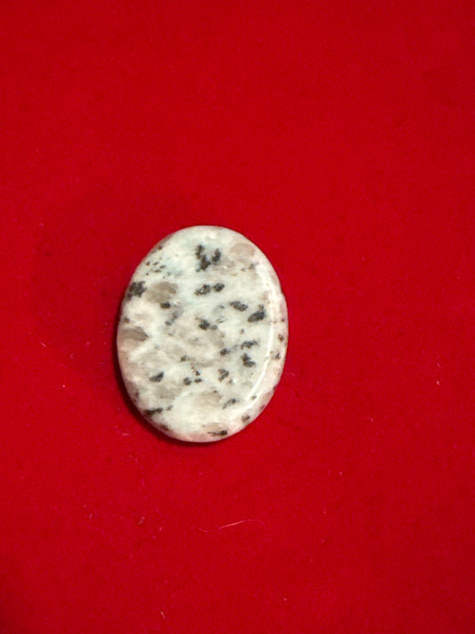 Kiwi Jasper Worry Stone
