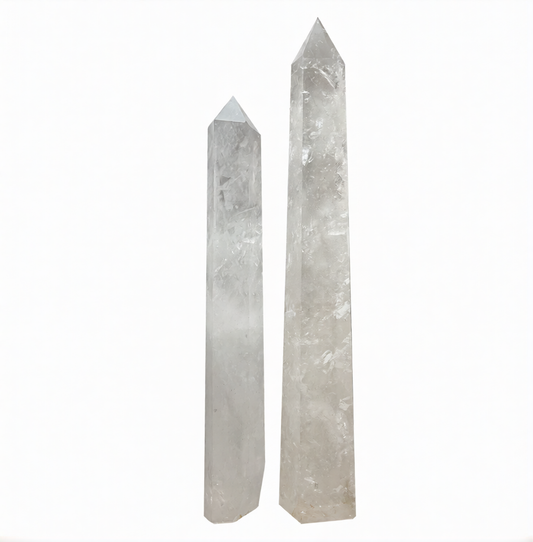Clear Quartz Tower 8-10 - Madagascar