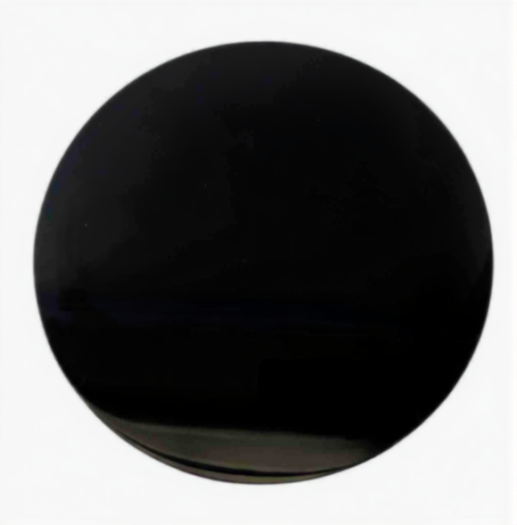 BLACK OBSIDIAN SCRYING MIRROR – 11.75-12″DIA. MEXICO