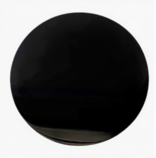 BLACK OBSIDIAN SCRYING MIRROR – 11.75-12″DIA. MEXICO