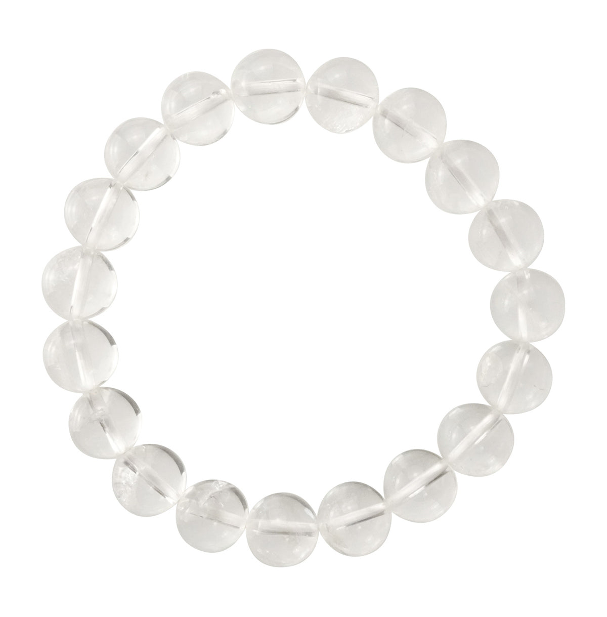 Clear Quartz 10mm Beaded Bracelets