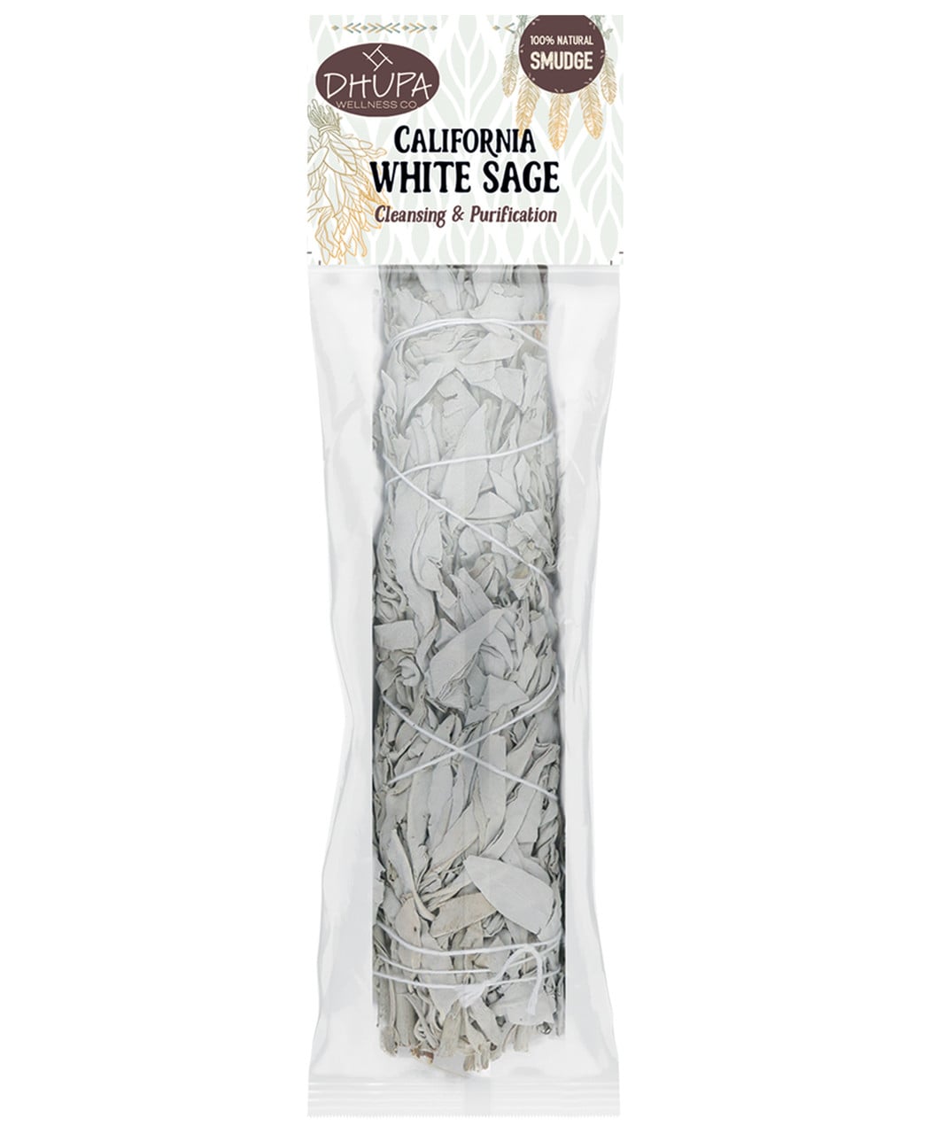 California White Sage 9" Smudge Stick Pack Of 1
