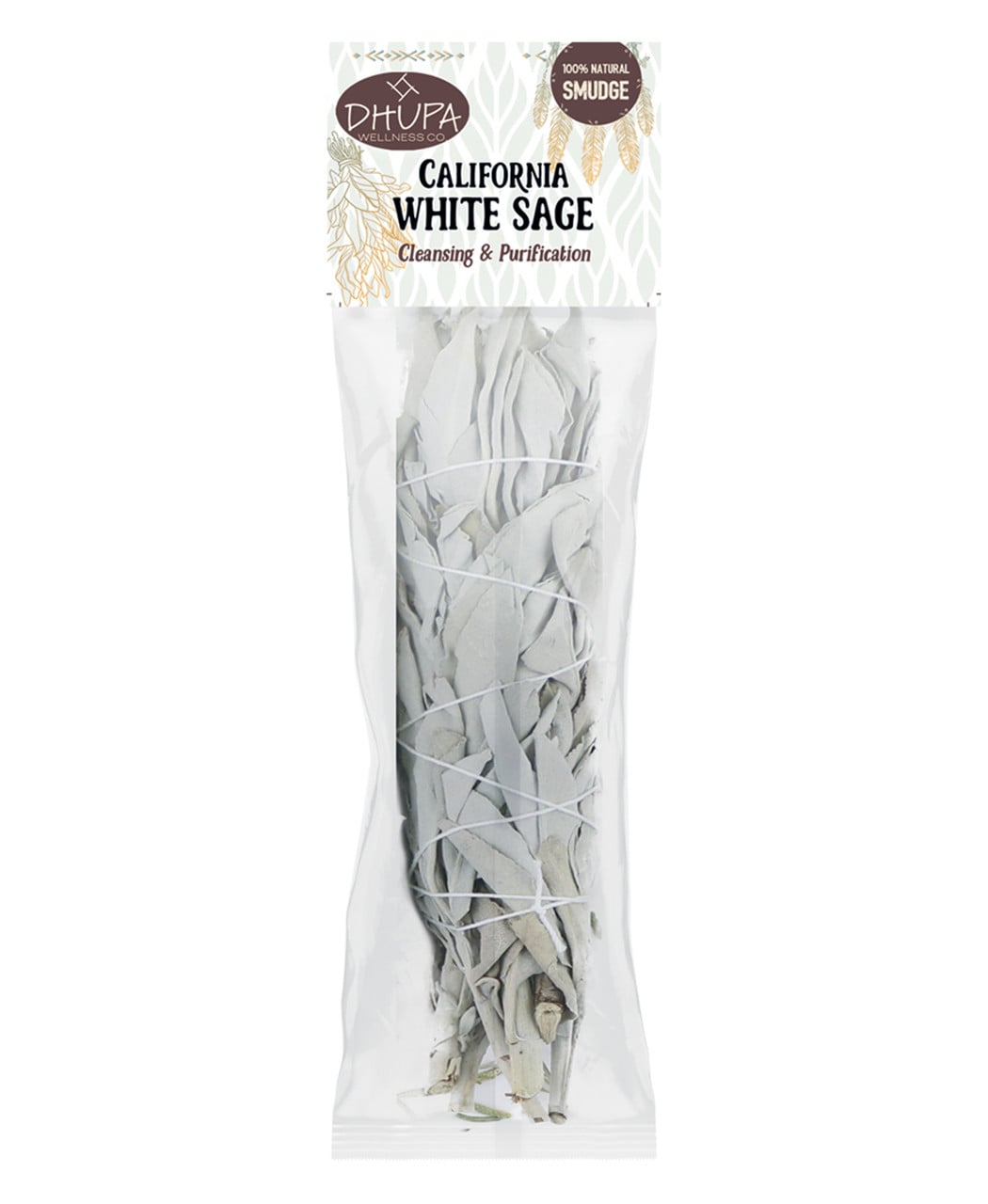 California White Sage 6" Smudge Stick - Pack of 1
