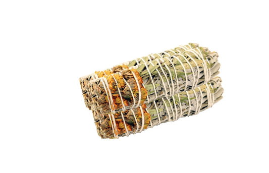 4" Positive Vibes White Sage Smudge Stick