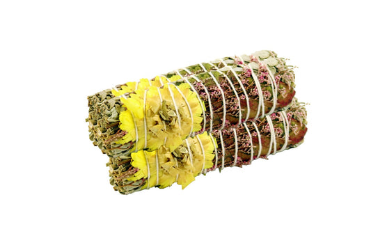 4" Sweetheart White Sage Smudge Stick