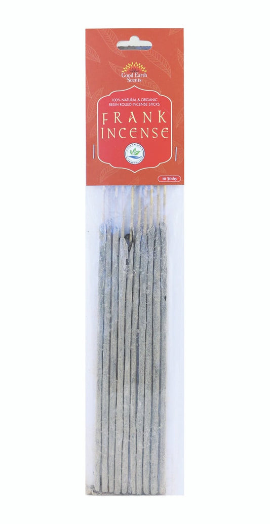 Frankincense Organic Resin Rolled Incense Sticks (10) Soul Sticks