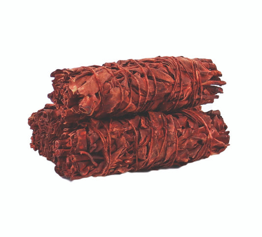 4" Dragon’s Blood Sage Smudge Stick