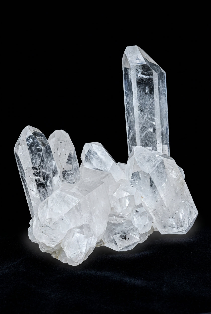 Quartz Clusters - Super Extra Quality 1.78 kilo- Brazil