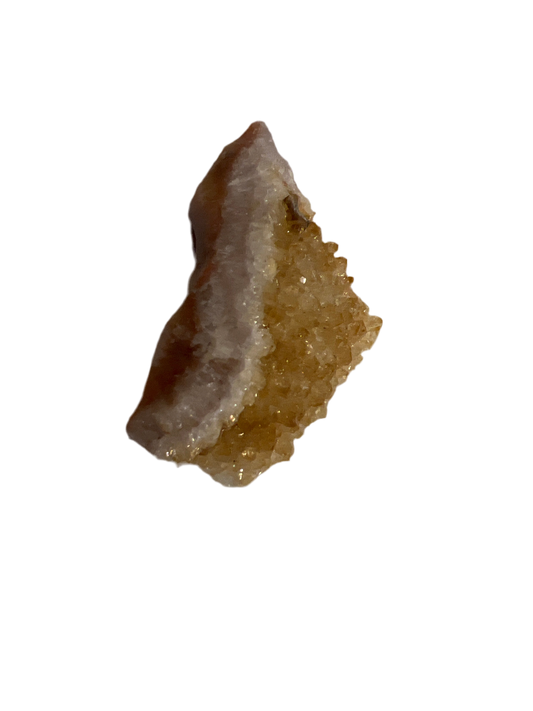 Citrine Druze Thin Matrix Brazil
