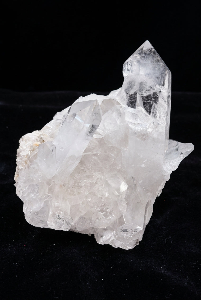 Quartz Clusters - Super Extra Quality 1.34 kilo- Brazil