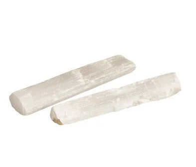 Selenite Sticks Natural 5" Morocco