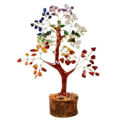 100 Stones Crystal Gem Tree  6"- India