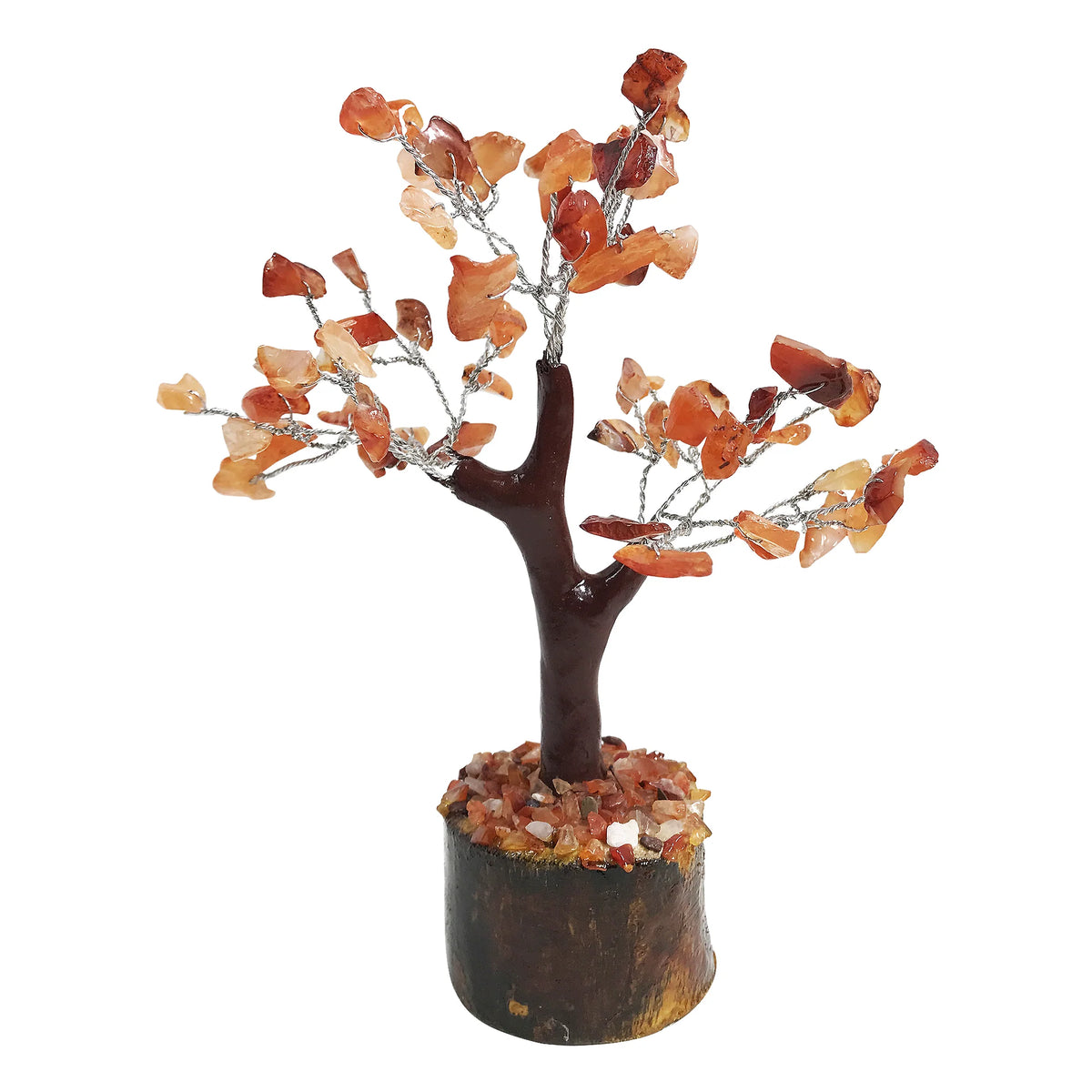 60 Stones Crystal Gem Tree 5-6" - India