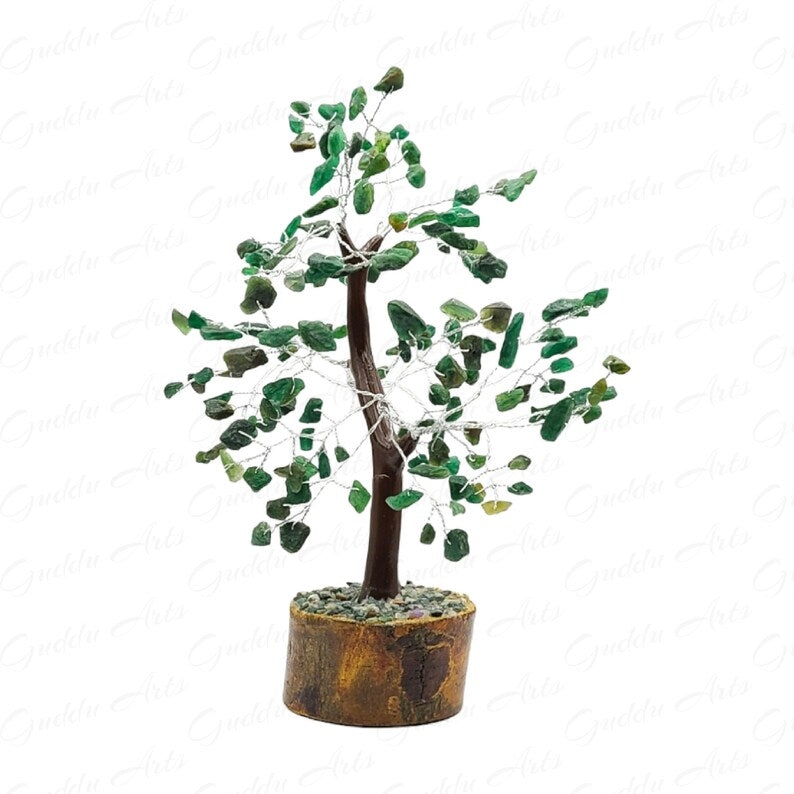 100 Stones Crystal Gem Tree  6"- India