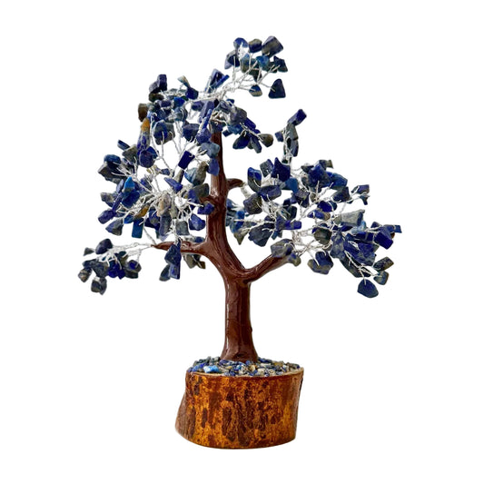 60 Stones Crystal Gem Tree 5-6" - India