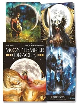 Moon Temple Oracle: Your Personal Portal to the Cosmos Cards by Suzy Cherub